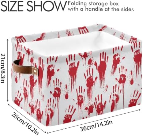 Halloween Rectangular Storage Basket Organizer Bin Shelf Baskets For Clothes Gifts For Home Office Dorm - Image 4