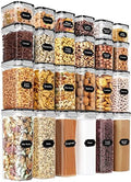 PRAKI Airtight Food Storage Containers Set with Lids - 24 PCS, BPA Free by PRAKI