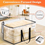 Moving Bags, Extra Large Heavy Duty Storage Bags, 93L, 6 Packs - Image 4