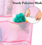 Fammart Mesh Shower Caddy Hanging, Quick-Drying Shower Organizer with 7 Pockets, Portable Bathroom Organizers and Storage for Shampoo, Soap, Loofah, Travel, and Cruise Essentials - Image 3