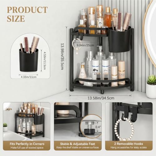 ZVZM Bathroom Counter Organizer, Vanity Countertop Storage - Image 3