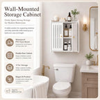 HAYOFAMY 3-Tier Wall Bathroom Storage Cabinet 7.9" D x 15.7" W x 15.7" H - Image 5