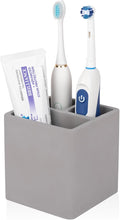 Diatomite Toothbrush Holders Tooth Brush Organizer - Dark Gray by Heagoale