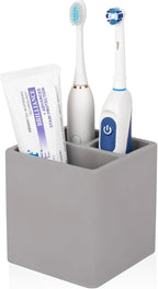 Diatomite Toothbrush Holders Tooth Brush Organizer - Dark Gray by Heagoale