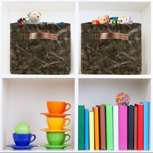 Camouflage Rectangular Storage Basket Organizer Bin Shelf Baskets For Clothes Gifts For Home Office Dorm - Image 6