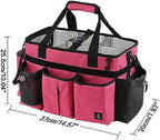 Large Cleaning Caddy Bag Built-in hard plastic sheet Aluminum foil lining - Image 4