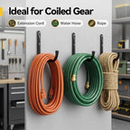 Ladder Storage Hook, Garage and Garden Storage Utility Hook, Heavy Duty Jumbo Arm Hanger - Image 5