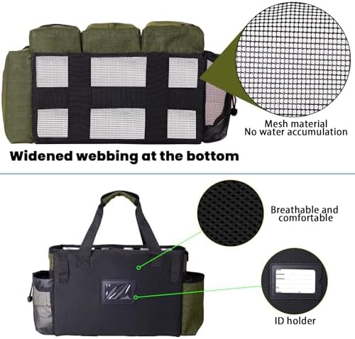 Large Cleaning Caddy Bag Built-in hard plastic sheet Aluminum foil lining - Image 6