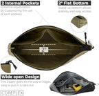 COREFLEX Premium Tool Pouch Zipper Bag, Small Tool Bag, Multipurpose Storage pouch, Heavy duty Flat Bottom Tool bag with YKK Zipper (3 pack Large 12inch) - Image 3