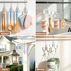 6 Pcs Heavy Duty Purse Organizer for Closet Stackable Purse Hangers - Image 5