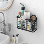 Hair dryer holder cabinet door - Hair tool organizer wall mount - Image 4