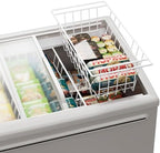 SANNO 17.5in Chest Freezer Basket,Freezer Organizer Bins, Sturdy Metal Wire Freezer Organizer for Home Kitchen - Image 5