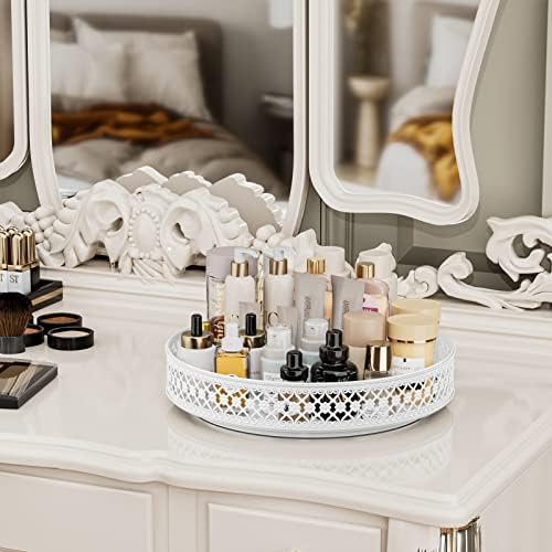 13 inch Lazy Susan Turntable - Metal Spice Organizer for Cabinet Table Top - Image 6