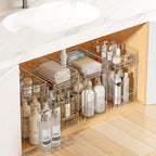 Vtopmart 4 Pack Taller Pull Out Bathroom Under Sink Organizer (S-Higher) by Vtopmart