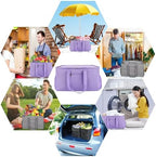 Extra Large Utility Tote Bag - Reusable Grocery Bags Foldable Heavy Duty - Image 6