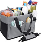 Cleaning Caddy with Handle and Shoulder Strap Organizer for Cleaning Supplies by DERABY