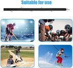 Hockey Hanger Portable Hanging Dryig Rack Hockey Gifts for Home and Outdoor Using in Ice Hockey Skating Football Camping Fishing 5 Hooks (Black) - Image 7