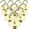 Neosmuk Magnetic Hooks Steel Tube Design for Cruise,40lb+ Gold,10 Pack by Neosmuk