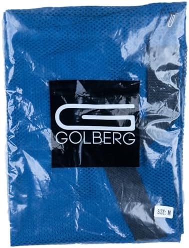 Golberg Mesh Bag - 18 x 24 Inches with Shoulder Strap – Use for Laundry, Beach Days, & Even Camping (F.S. Navy Blue) - Image 2