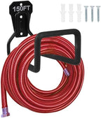 Metal Garden Hose Holder Wall Mounted Water Hose Holder for Outside Yard by PeoMev
