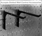 Wall Control 30-P-3232G Gray Metal Pegboard Pack - Image 6