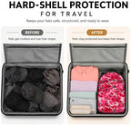 Hat Travel Case for Baseball Caps,Hard Hat Carrier Storage Case - Image 5