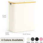 Hampers for Laundry Basket with Lid, 160L Large Laundry Hamper 3 Section - Image 2