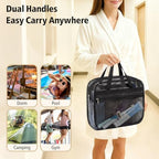 Mesh Shower Caddy Portable with Zipper - 2-Handle Shower Bag for Dorm - Image 6