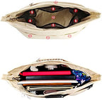 Handbag Tote Purse Organizer Insert, Small, Beige - Image 4