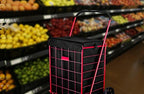 Handy Laundry Shopping Cart Liner, 18" X 15" X 24", Square Bottom, Fits Standard Shopping Cart, Cover and Adjustable Straps for Easy Secure Attachment, Made from Waterproof Material, Black - Image 6