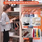 Hat Rack for Baseball Caps, 3Pack Hat Organizer, Black - Image 2
