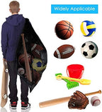 BROTOU Extra Large Mesh Ball Bag, Drawstring Socce Bag for Coach - Image 5