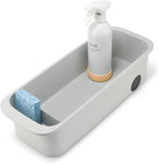 Joseph Joseph CupboardStore Easy-Access Wheeled Storage Caddy – Under-Sink Kitchen Organizer, Made from Recycled Plastic by Unknown