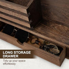Key Holder Wall Mount, Mail Holder with Storage Drawer - Image 3