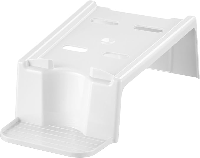 iDesign Laundry Detergent Holder Stand, White by iDesign