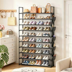 OYREL Tall 10 Tier Shoe Rack Organizer 40-50 Pairs Large Storage - Image 2