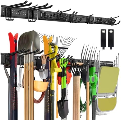 Garage Tool Organizer Wall Mount, 64in Tool Rack, 560LBS Capacity by Unknown
