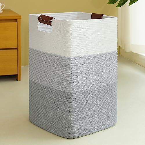 Laundry Hamper 96L Extra Large Laundry Basket, Woven Blanket Basket by SIXDOVE