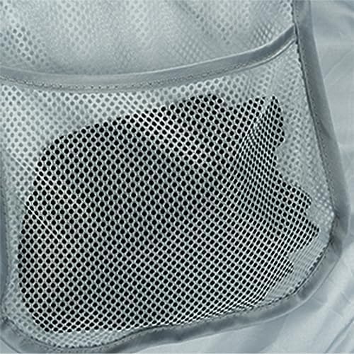 2 Pcs Mesh Popup Laundry Hamper, Opening Laundry Basket,Popup Laundry Basket with Durable Handles,Foldable Pop-up Mesh Hamper Dirty Clothes Basket for Clothes & Laundry-Home Organization - Image 3