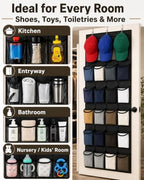 Over the Door Shoe Organizer - Space Saving Shoe Rack for Closet - Image 4
