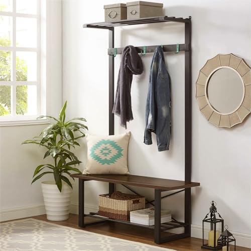 BREYDROK 20-Pack Coat Hooks for Hanging, Heavy Duty Green Metal Wall Hooks - Image 2