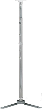 Rev-A-Shelf 18" Pie-Cut Dual Tier Lazy Susan Organizer for Corner Wall Kitchen Cabinets, Plastic Home Rotating Storage Shelves, White, 2942-18-11-1 - Image 2