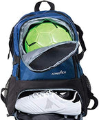 Athletico National Soccer Bag - Backpack for Soccer, Basketball & Football Includes Separate Cleat and Ball Holder by Athletico