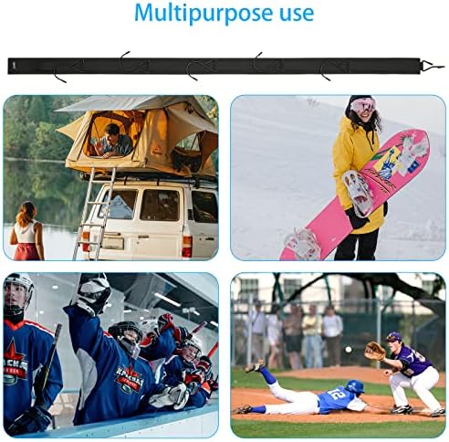 Cosmos Hockey Hanger Portable Ice Hockey Gear Hanging Dryig Strap Equipment Rack Drying Organizer Stap with 5 Hooks for Hockey Gifts & Home Outdoor Use in Skating Football Lacrosse Camping Fishing - Image 4
