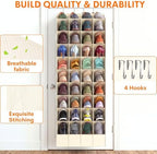 Ofiray-home Over the Door Shoe Organizer, 30-40 Pairs - Image 6