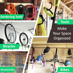 6 Pack Heavy Duty Garage Bike Storage and Utility Hooks-5.7 Inches - Image 3