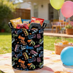 Game Fabric Storage Bin Nursery Organizer Basket - Image 6