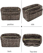 LEXSION Felt Purse Organizer Insert, Tote Bag Shaper Dividers with 5 Sizes - Image 3