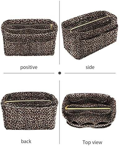 LEXSION Felt Purse Organizer Insert, Tote Bag Shaper Dividers with 5 Sizes - Image 3