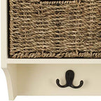 Safavieh Home Collection Finley Hanging 3 Basket Wall Rack - Image 4